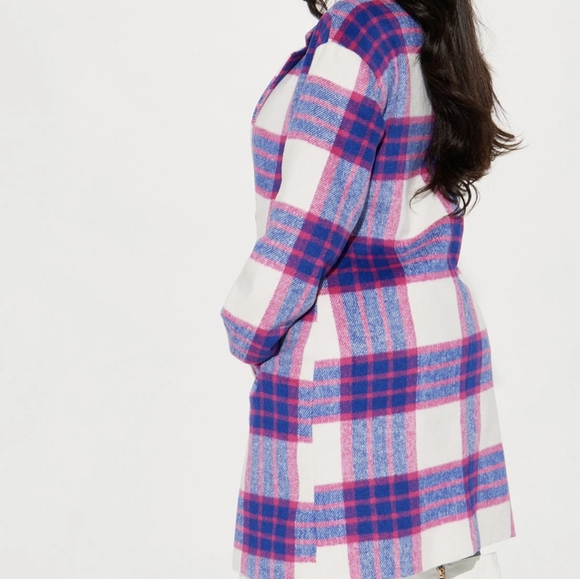 Kimberly coat-pink/combo - Picture 3 of 8